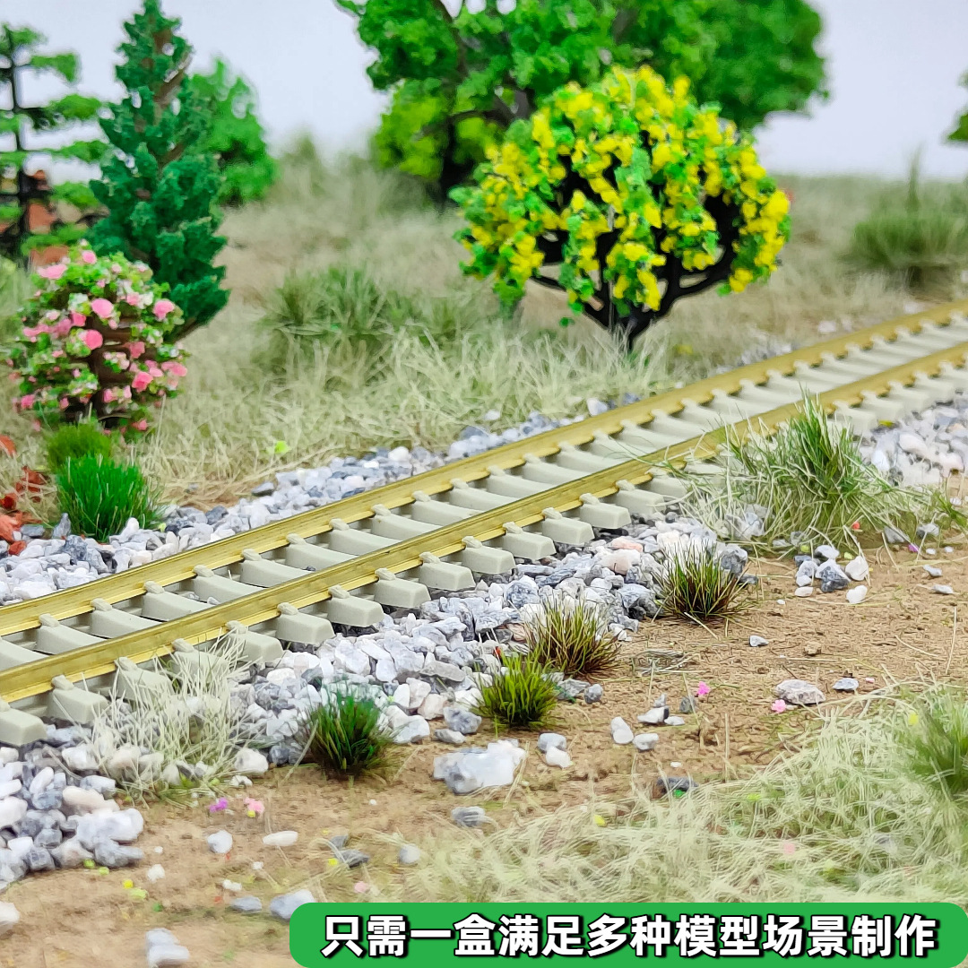 AliExpress Micro Miniature Grass Cluster Model Sand Scene DIY Material Realistic Grass Tuft Miniature Grass Bushes Plant Cluster Scenery, view 4