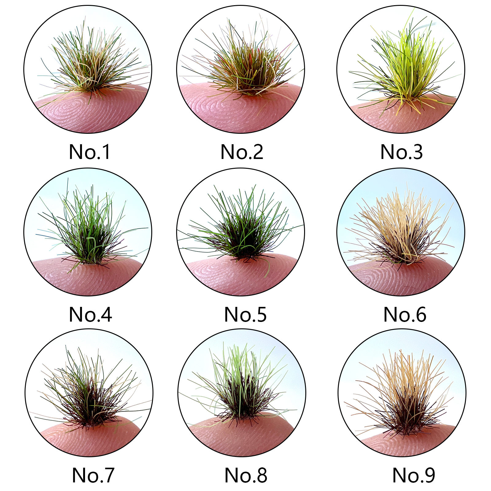 AliExpress Micro Miniature Grass Cluster Model Sand Scene DIY Material Realistic Grass Tuft Miniature Grass Bushes Plant Cluster Scenery