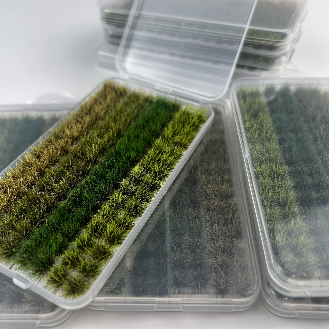 AliExpress Micro Miniature Grass Cluster Model Sand Scene DIY Material Realistic Grass Tuft Miniature Grass Bushes Plant Cluster Scenery, view 5