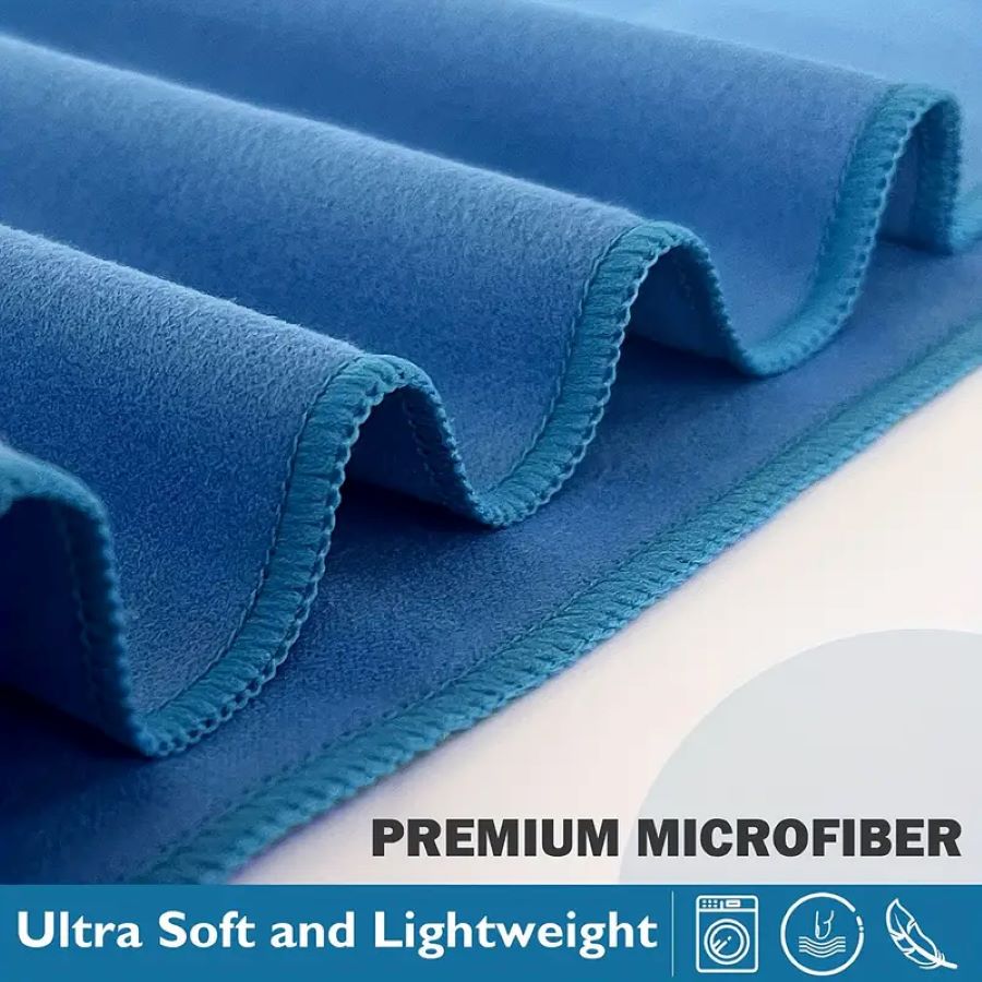 AliExpress Microfiber Towel Quick Dry Towel Travel Towel Sports Towel Beach Towel Sandproof Soft Light Towel For Swim, Yoga, Gym, view 6