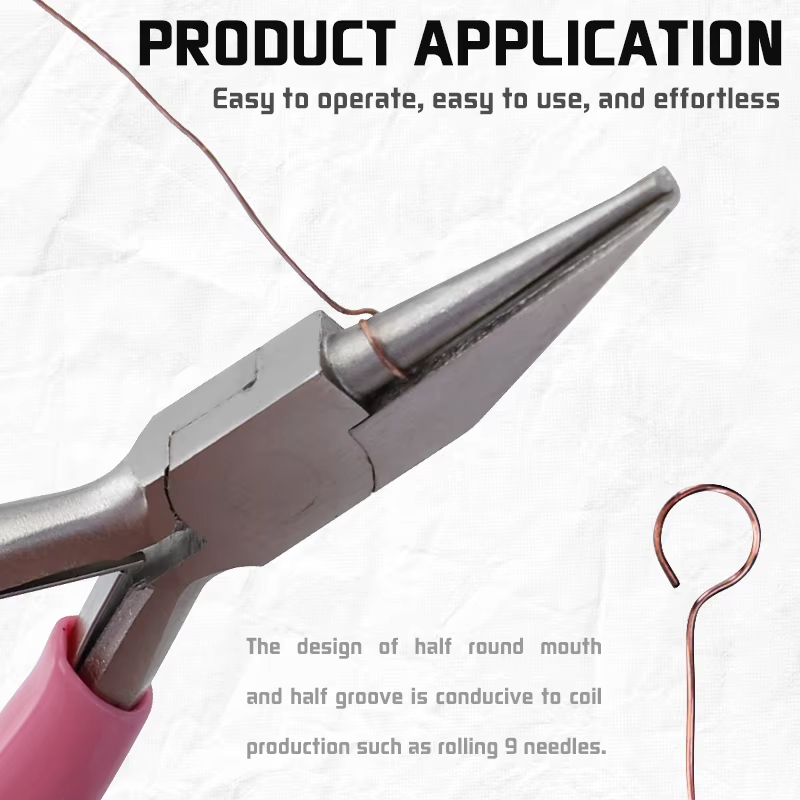 AliExpress Mini 5-Inch Round Concave Looping Pliers, view 6