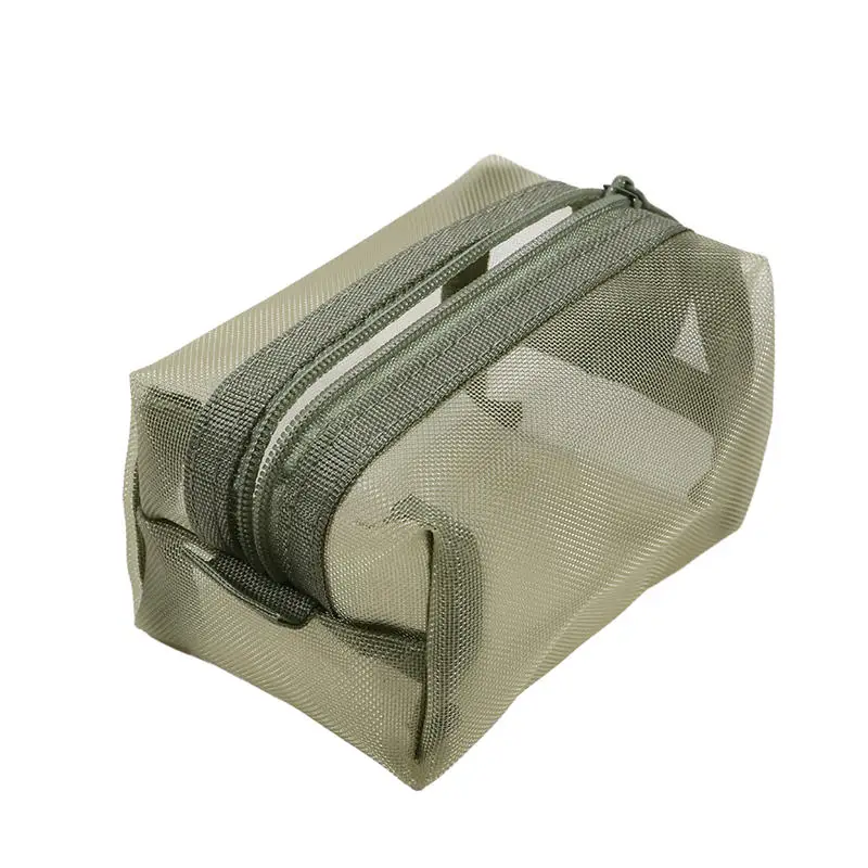 AliExpress Mini Clear Nylon Mesh Cosmetic Pouch, view 4