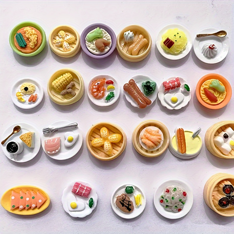 AliExpress Mixed Resin Miniature Food Pieces for DIY Crafts, view 3