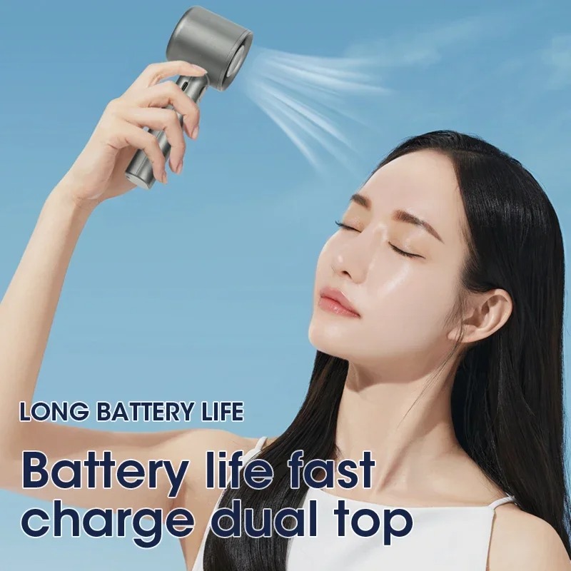 AliExpress Mini Handheld USB Rechargeable Personal Fan, view 5