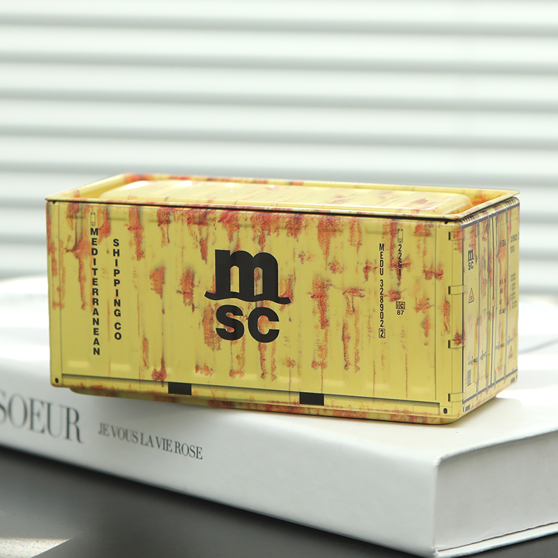 AliExpress Mini Iron Storage Box Creative Decoration Collect Small Items Miniature Storage Display Box Desktop Mini Container Model Gifts, view 6