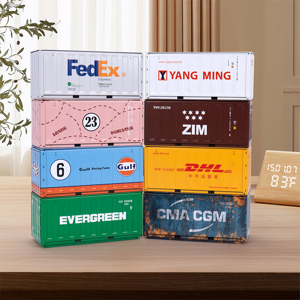 AliExpress Mini Iron Storage Box Miniature Storage Iron Box Creative Decoration Collect Small Item Desktop Mini Container Model Xmas Gifts, view 2