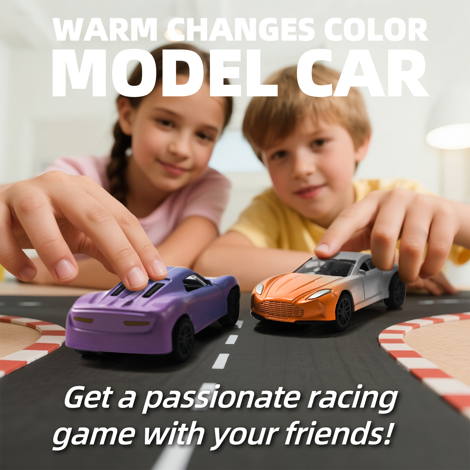 AliExpress Mini Magic Water & Temp Color Change Alloy Car 1:60, Pull Back Racing Model with Durable Crash-Proof Slide for Boys Kids Gifts, view 5