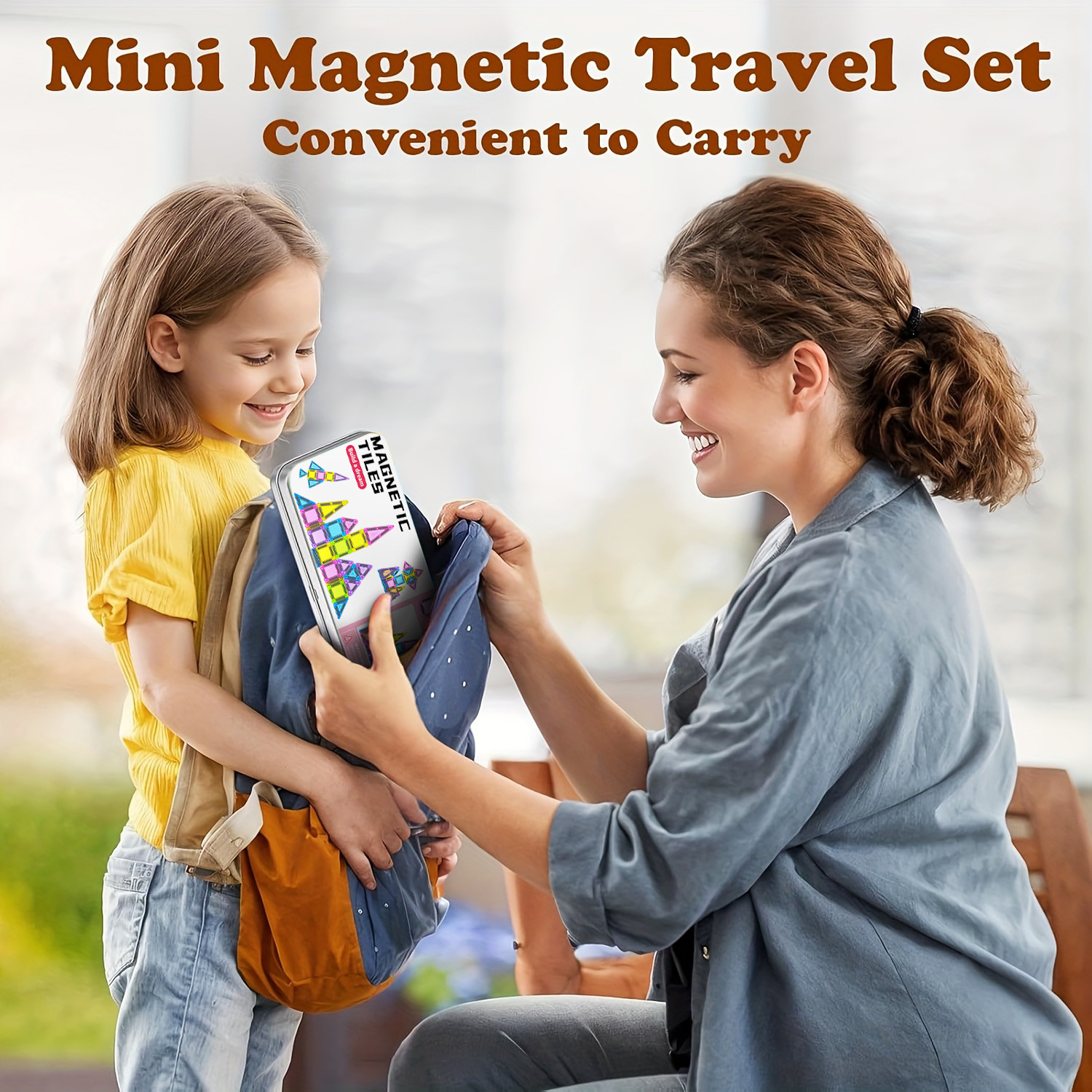 AliExpress Mini Magnetic Building Blocks, Magnetic Pieces, Educational Building Toys, Travel Size, Easy to Carry, Small Size, Easy to Store, view 2