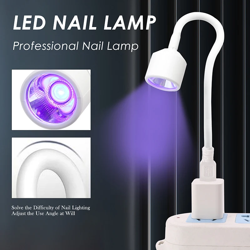 AliExpress Foldable Mini USB UV LED Nail Lamp