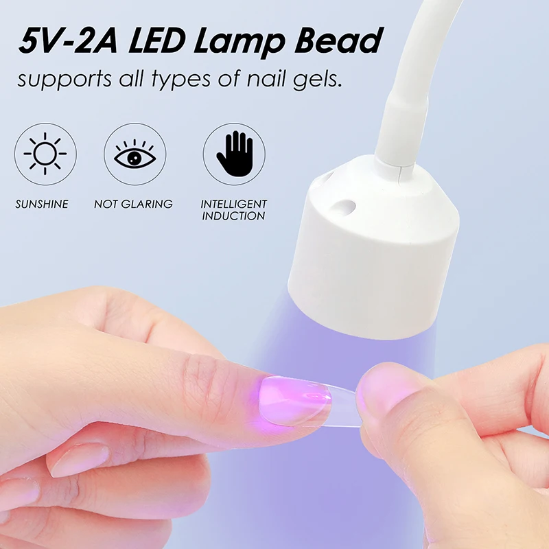 AliExpress Foldable Mini USB UV LED Nail Lamp, view 2