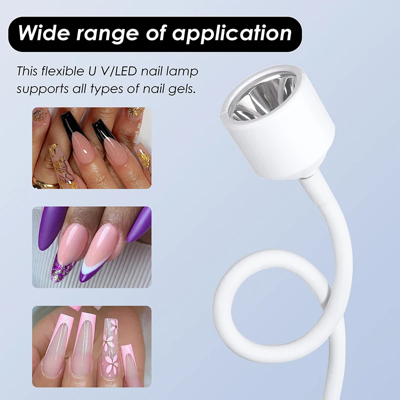 AliExpress Foldable Mini USB UV LED Nail Lamp, view 4