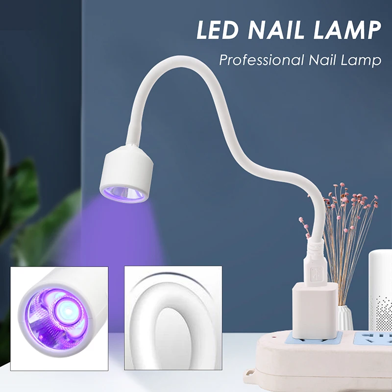 AliExpress Foldable Mini USB UV LED Nail Lamp, view 6