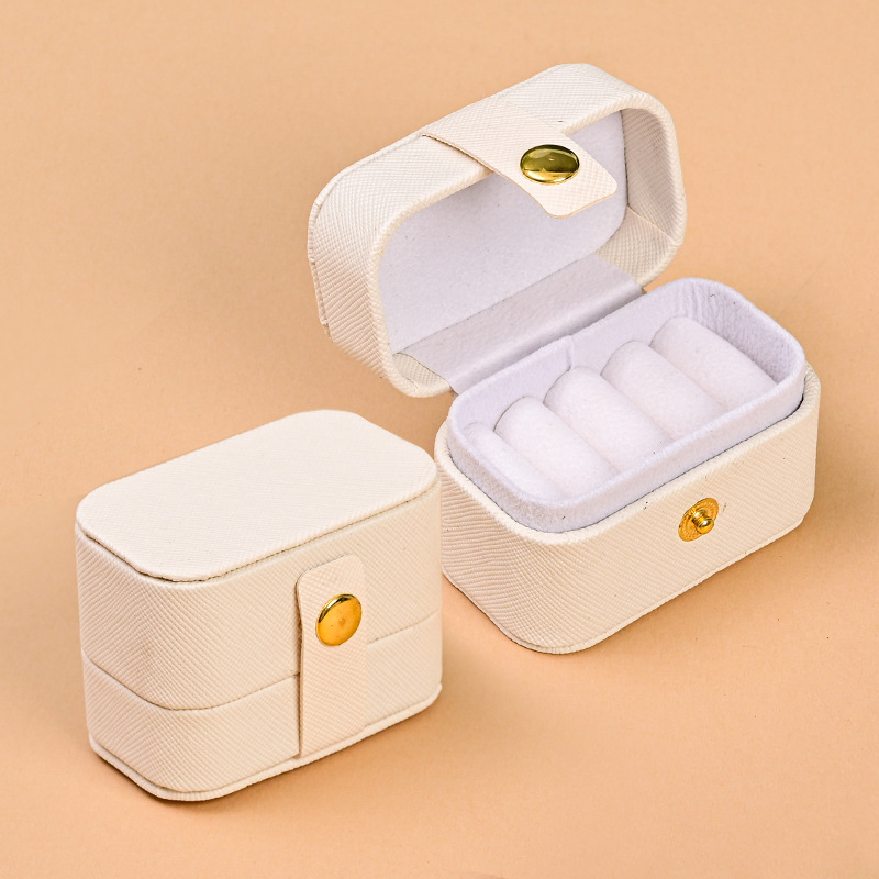 AliExpress Mini Leather Travel Jewelry Storage Bag, view 2