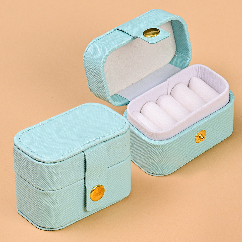AliExpress Mini Leather Travel Jewelry Storage Bag, view 5