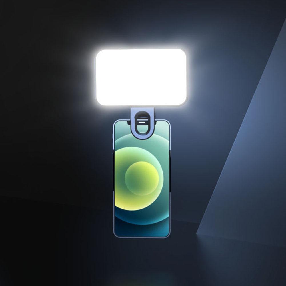 AliExpress Mini Selfie Fill Light 3Modes Adjustable Video Conferencing Fill Light Rechargeable Brightness Clip On For Computer Mobile Phone, view 2
