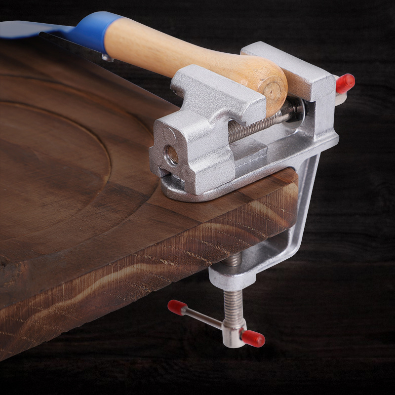 AliExpress Mini Clamp-On Aluminum Bench Vise (3.5 in), view 3