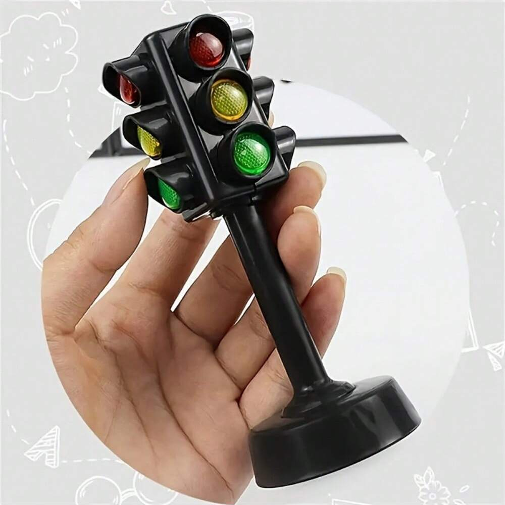 AliExpress Mini Traffic Signs Road Light Block,Children Safety Education Kids' Puzzle Traffic Light Toy, Kids' Gift, view 6