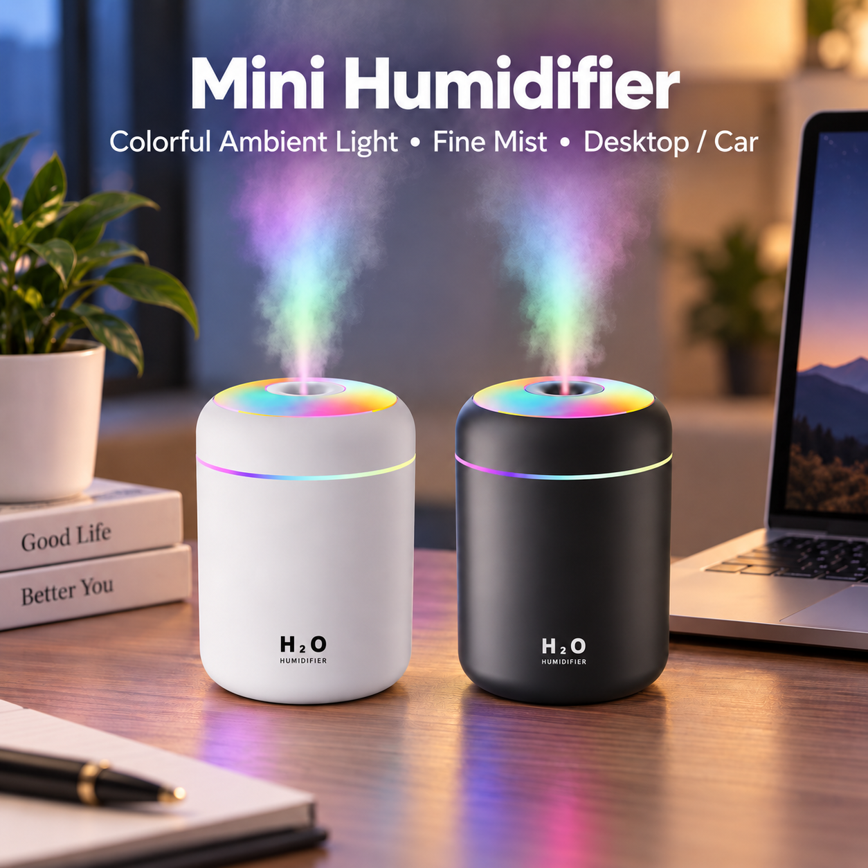 AliExpress Mini USB Ultrasonic Air Humidifier and Diffuser