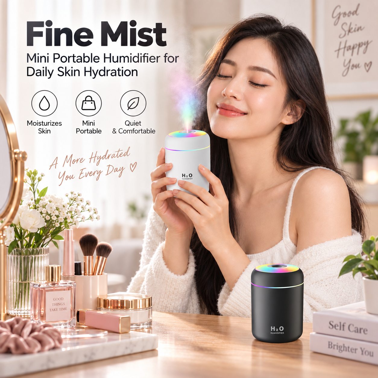 AliExpress Mini USB Ultrasonic Air Humidifier and Diffuser, view 5