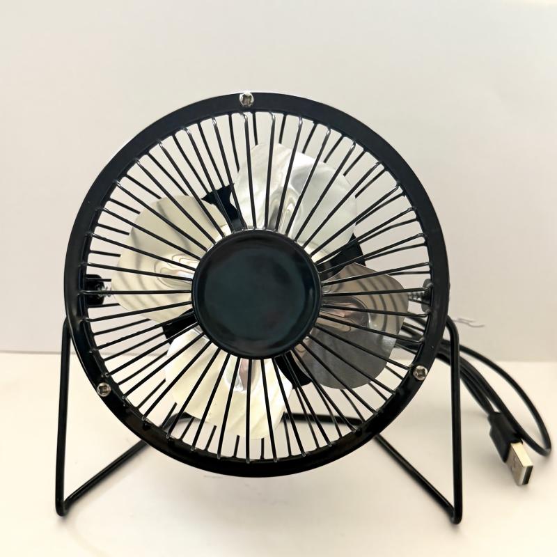 AliExpress Mini USB Desktop Fan Lightweight Portable Rotatable Cooling Fan 14.5x15cm for Outdoor Work Emergency Home Office