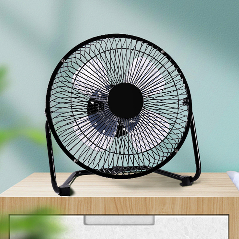 AliExpress Mini USB Desktop Fan Lightweight Portable Rotatable Cooling Fan 14.5x15cm for Outdoor Work Emergency Home Office, view 3