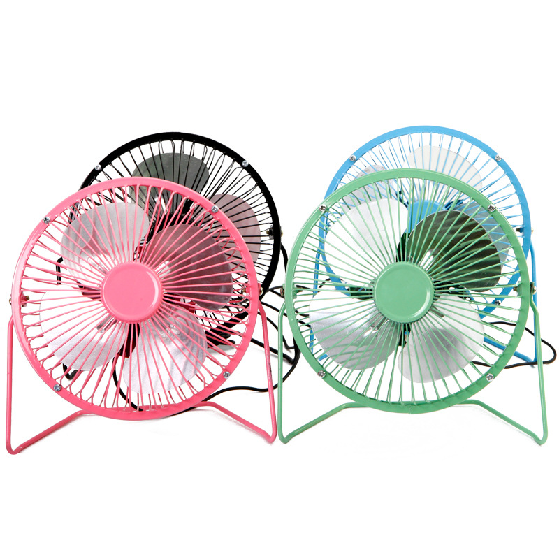 AliExpress Mini USB Desktop Fan Lightweight Portable Rotatable Cooling Fan 14.5x15cm for Outdoor Work Emergency Home Office, view 4