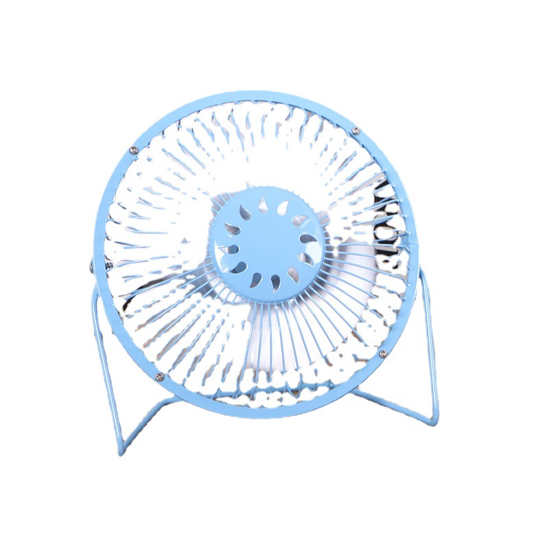 AliExpress Mini USB Desktop Fan Lightweight Portable Rotatable Cooling Fan 14.5x15cm for Outdoor Work Emergency Home Office, view 5