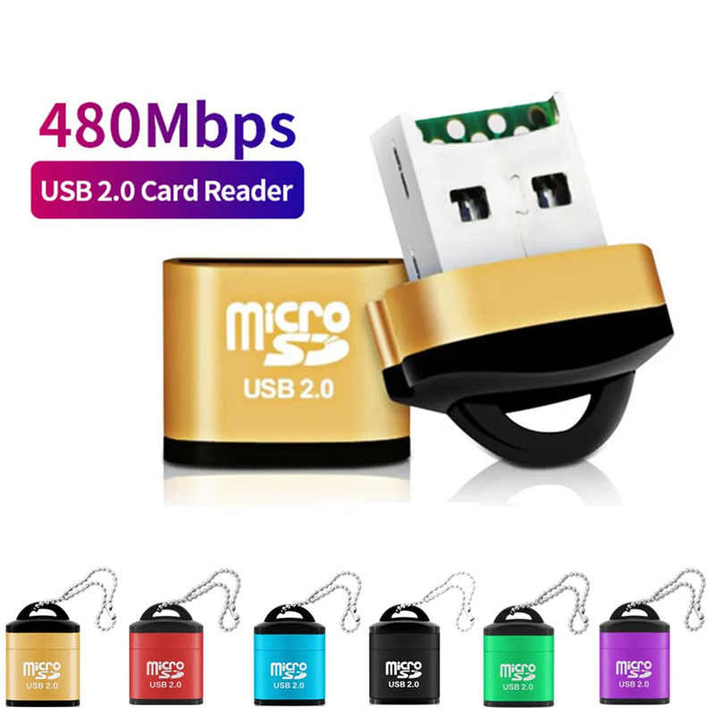 AliExpress Mini USB Micro SD/TF Memory Card Reader USB 2.0 High Speed Adapter for Computer Desktop Laptop Notebooks Accessories cartridg