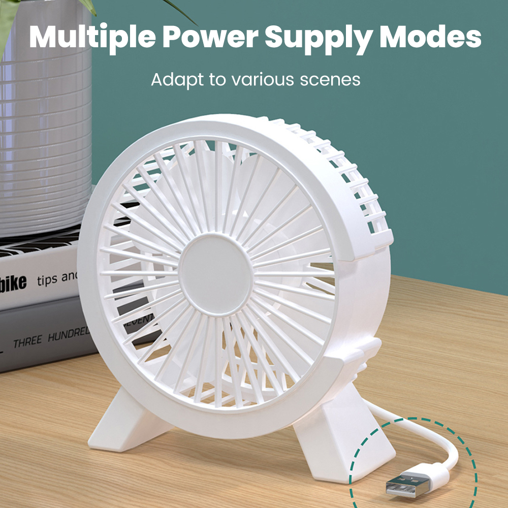AliExpress Mini USB Rechargeable Desk Fan, view 3