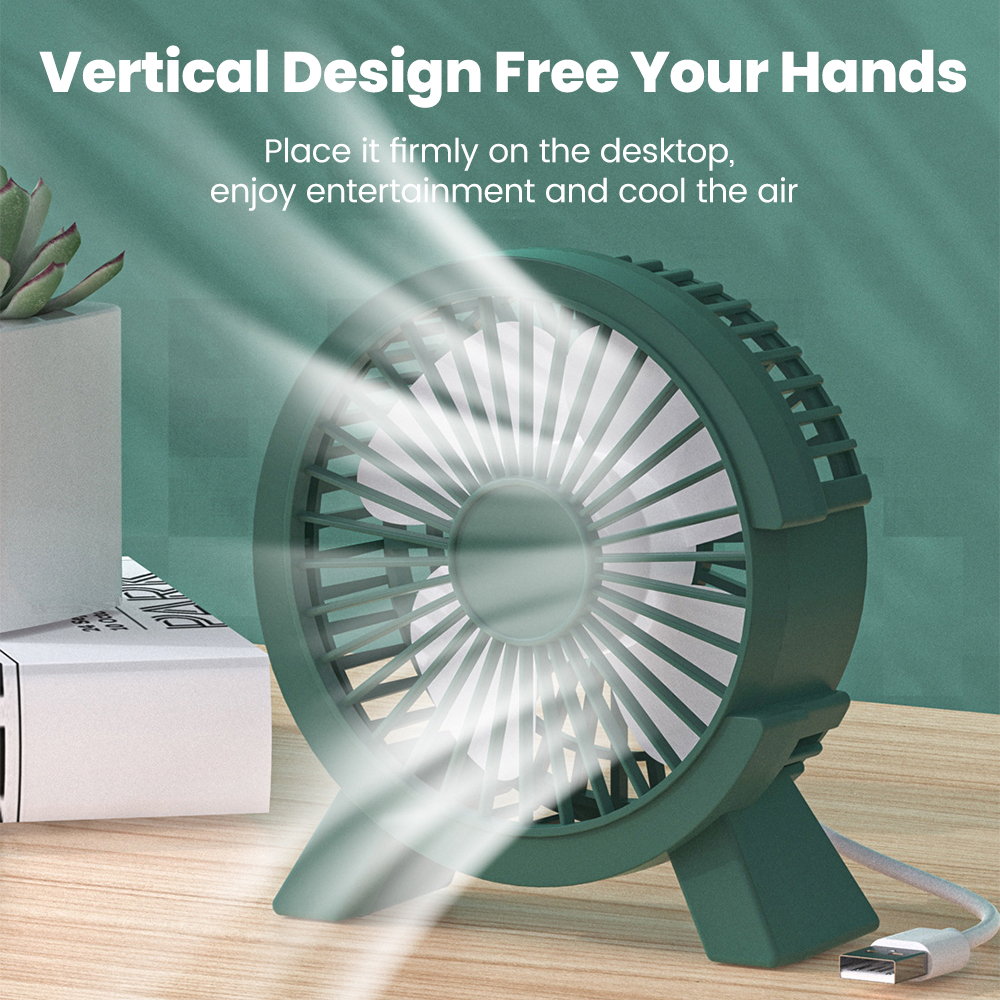 AliExpress Mini USB Rechargeable Desk Fan, view 4