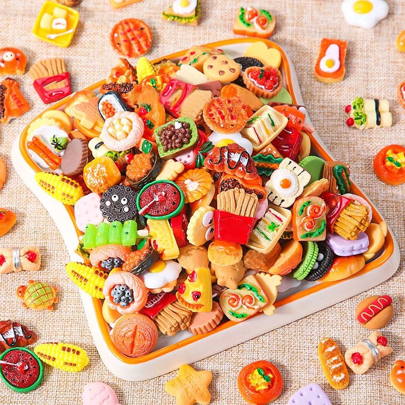 AliExpress Resin Miniature Food Set for Dollhouses