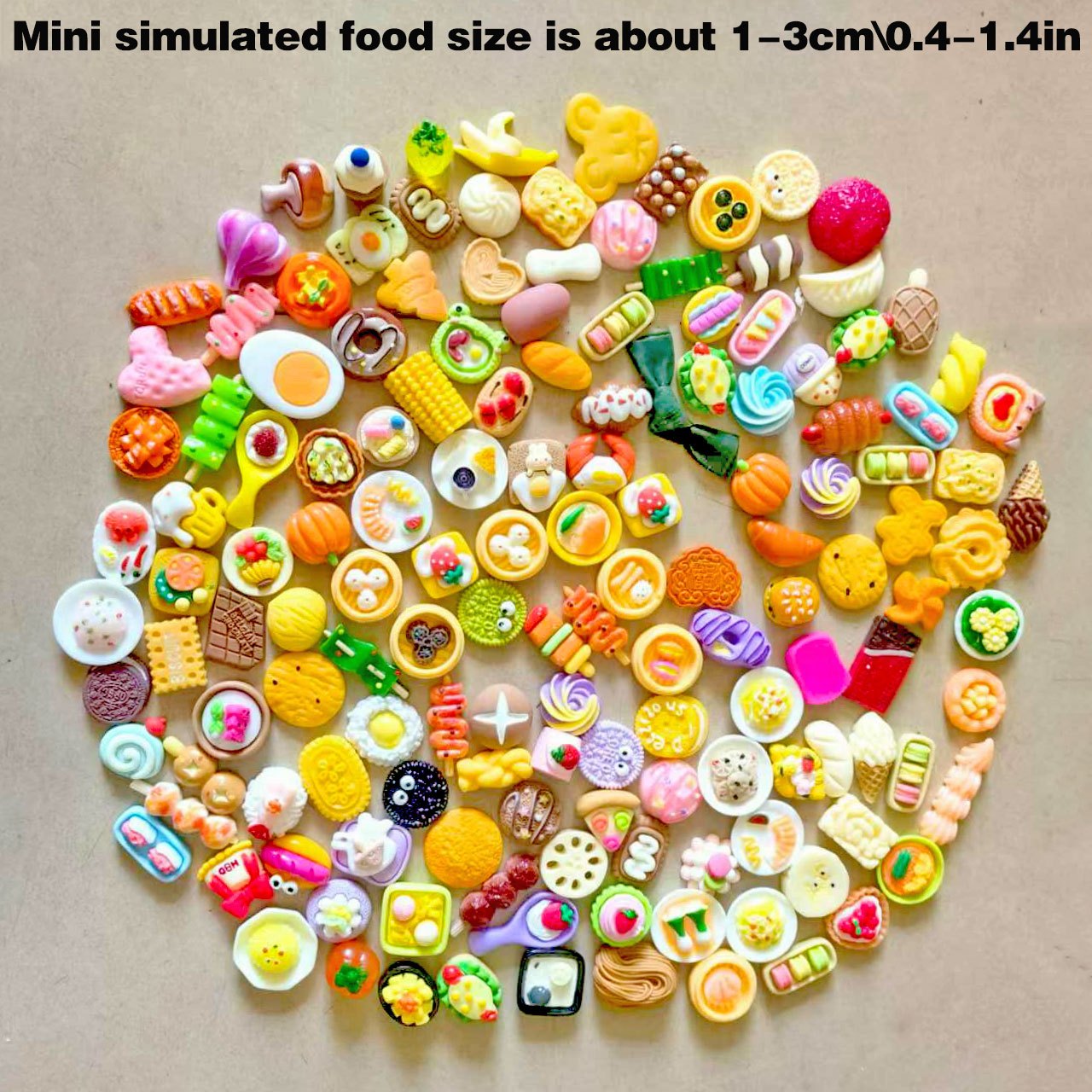 AliExpress Resin Miniature Food Set for Dollhouses, view 2