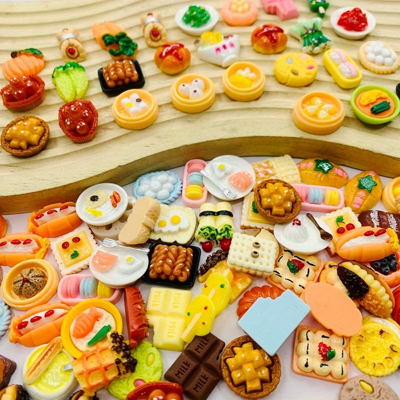 AliExpress Resin Miniature Food Set for Dollhouses, view 3