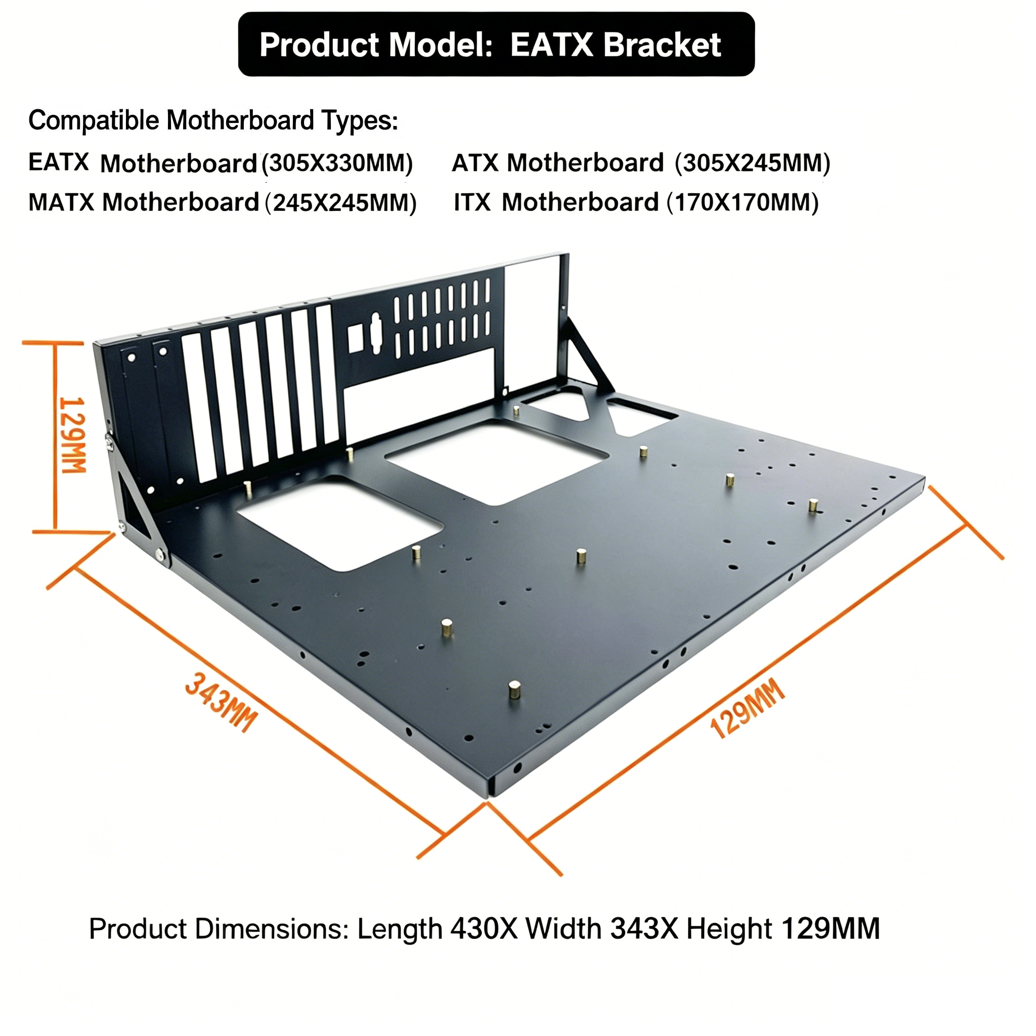 AliExpress Mining Frame Open Chassis Frame Thickened Motherboard Bracket Fixing Frame Mining Rig Case Frame Computer Cases Towers Cases, view 4