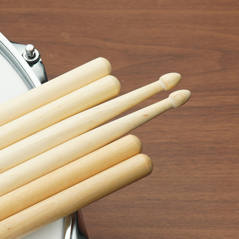 AliExpress Miwayer 1 Pairs 5A/7A Premium Maple Drumsticks Mallets Ideal for All Ages Durable Practice Drum Sticks for Jazz and Percu, view 5