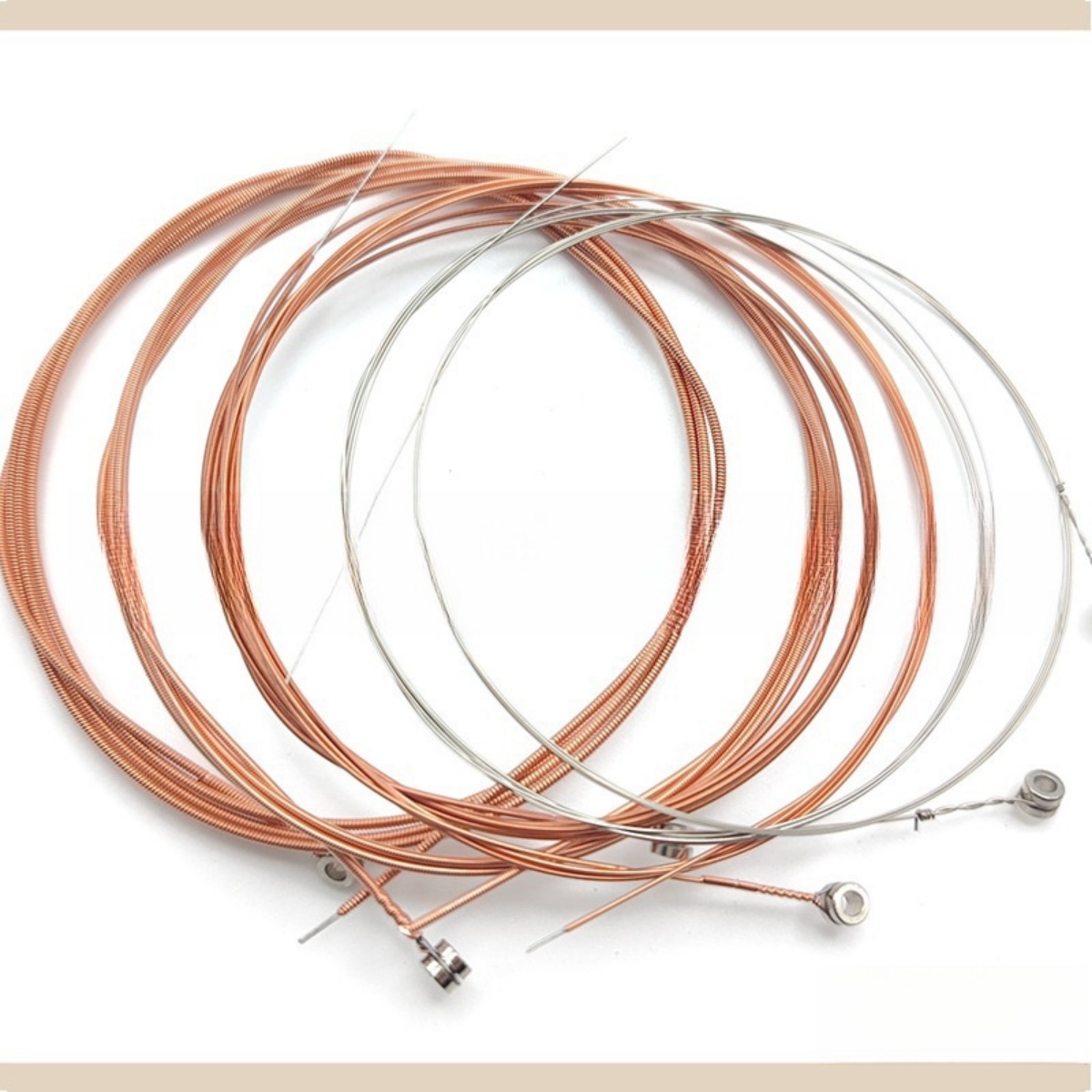 AliExpress Miwayer 1 Set/6 String AG01 Acoustic Guitar Strings- Quality Steel Core,Coated Copper Alloy Wound /for Guitar Strings Replace, view 4