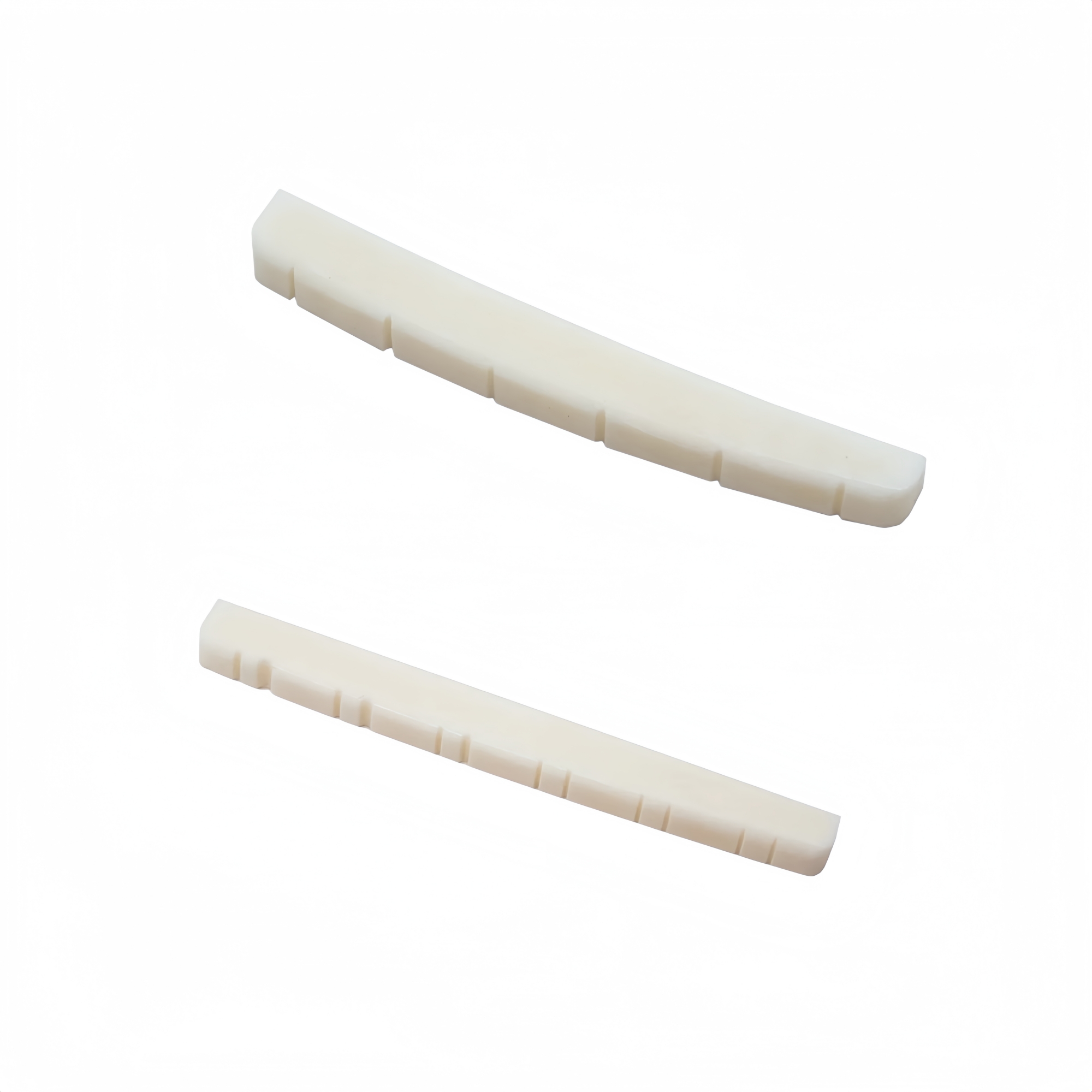 AliExpress Miwayer 6 String Electric Guitar Bone Nut 1pc Flat Bottom Pre-Slotted Real Bone Pro Replacement for Intonation&String Height Fix, view 4