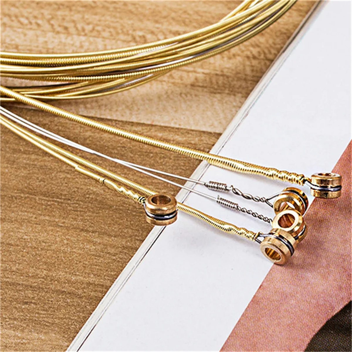 AliExpress Miwayer  Acoustic Guitar Strings - High Carbon Steel Core, Rust-Resistant & Long-Lasting, Bright & Balanced Tone, view 4