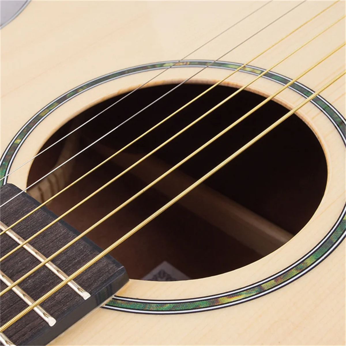 AliExpress Miwayer  Acoustic Guitar Strings - High Carbon Steel Core, Rust-Resistant & Long-Lasting, Bright & Balanced Tone, view 6