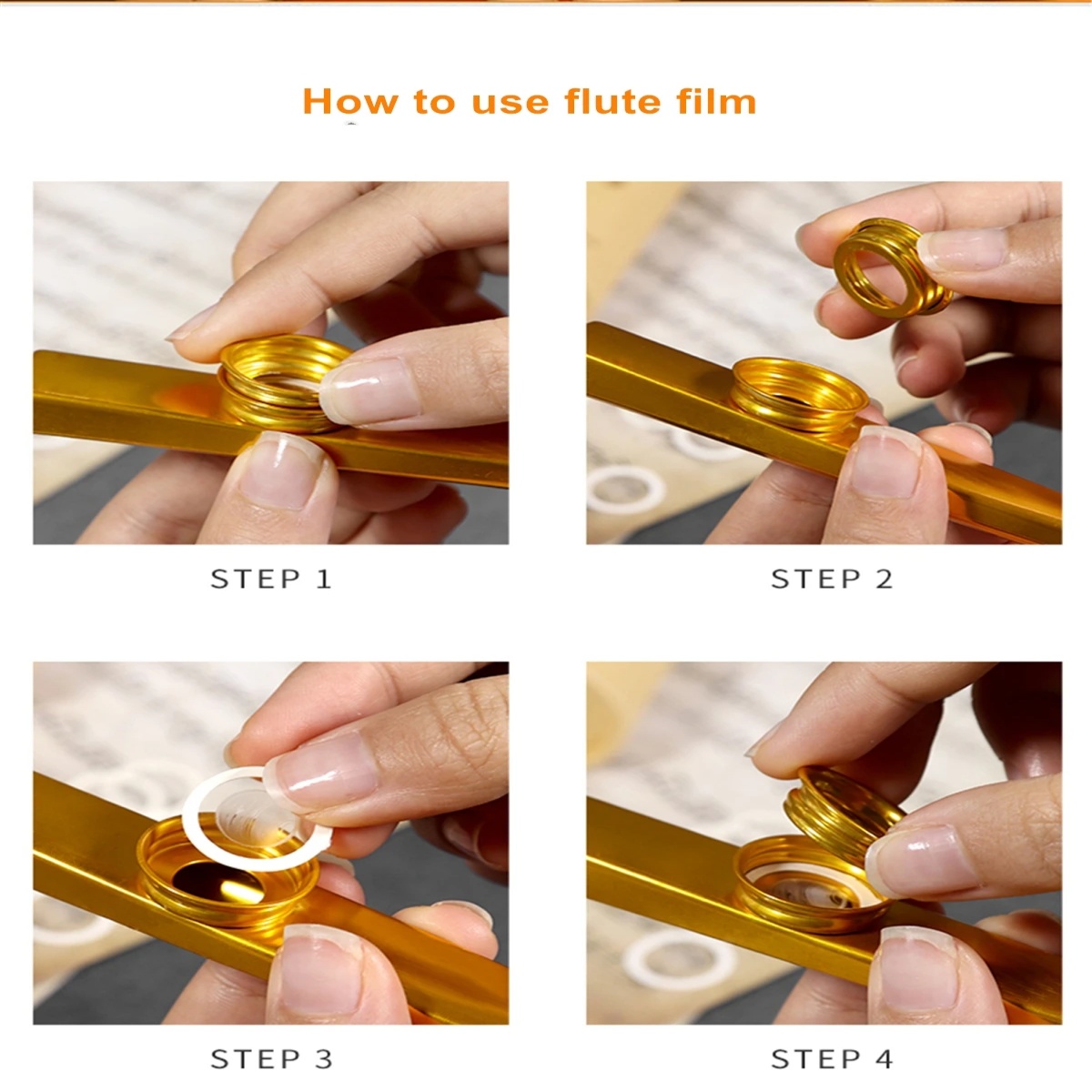 AliExpress Miwayer Kazoo Set with Kazoo + Flute Barrel + 5pcs Diaphragms, 7 Colors, Simple Easy to Learn Musical Gift for Party Favor, view 5