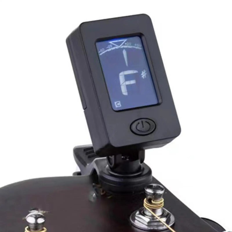 AliExpress Miwayer Professional Clip-On Guitar Tuner with LCD Screen, 360° Rotatable for Acoustic Electric Guitar Bass Ukulele Accessories