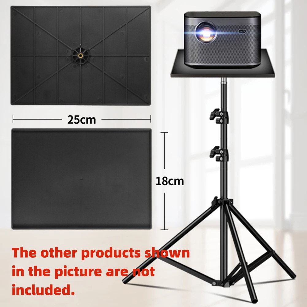AliExpress Miwayer Sound Card Projector Tray Projector Stand Accessories Tray  w/1/4" Metal Female Thread Adapter for Projector Desk Mount
