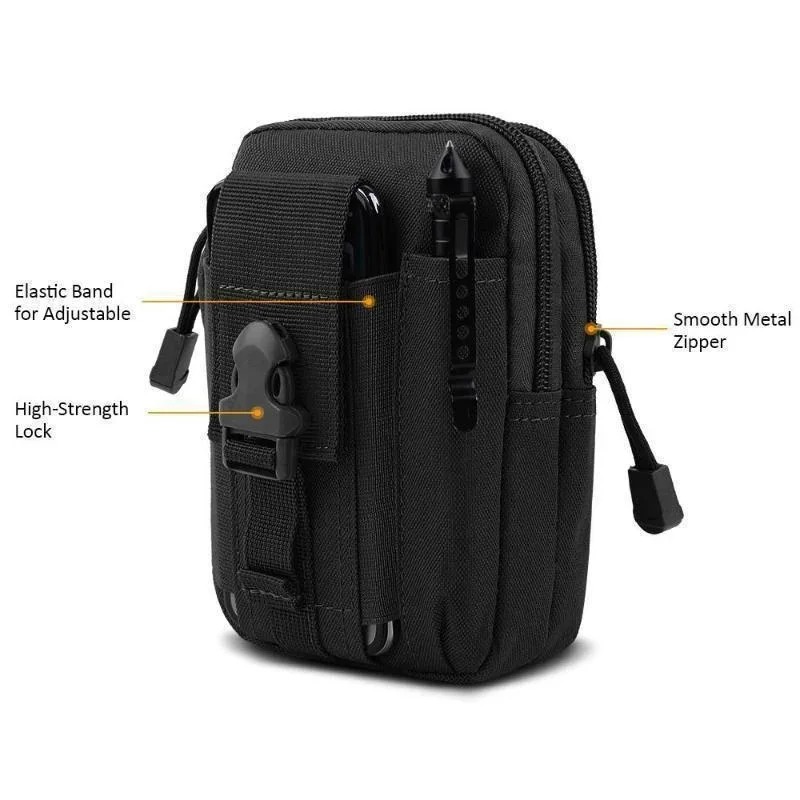 AliExpress Waterproof Nylon Men's Phone Waist Pack, view 5