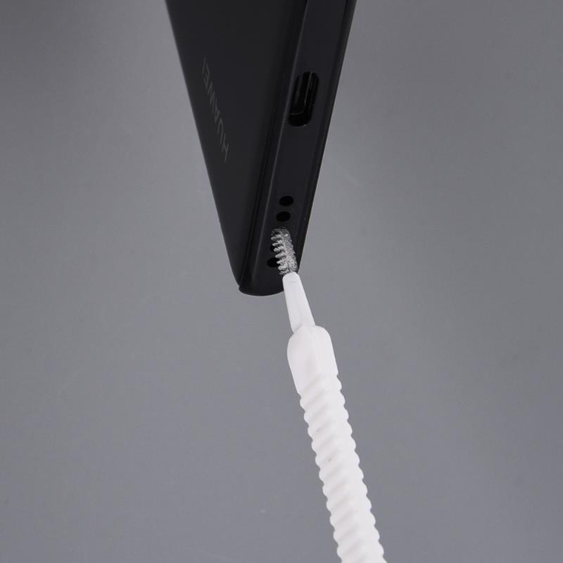 AliExpress Mobile Phone Charging Port Dust Plug Removal Cleaner Kit for iPhone 15 14 13 Pro Max Computer Keyboard Dustproof Cleaning Brush, view 4