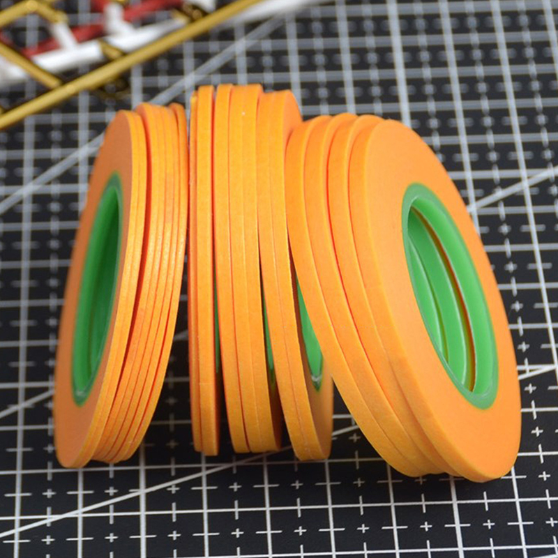 AliExpress Model Spraying Coating Color Ultra Tape Fine DIY Special Masking Wide 1mm/2mm/3mm 18m Model Covering Tape, view 4
