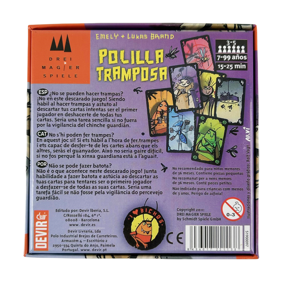AliExpress Mogel Motte Polilla Cards Board Game Devir-game moth cheate /Royal Xiaoqiang Cheating Moth Cards, view 6