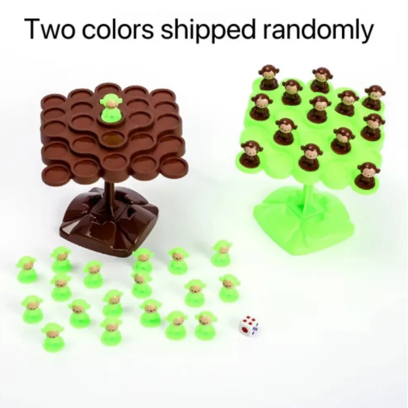 AliExpress Monkey Balance Tree Focus Balance Training Children's Toys Folding Music Series Parent Child Interactive Board Game, view 3