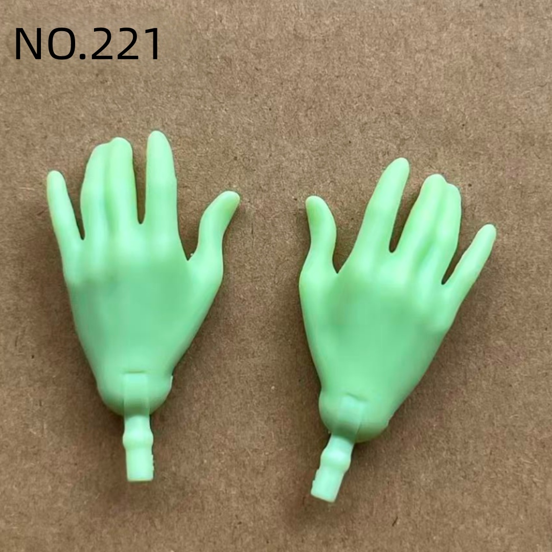AliExpress Monster Doll Replacement Parts Set DIY Doll Dressing Accessories Includes Hands Feet Legs Elbows for Personality Doll Making, view 6