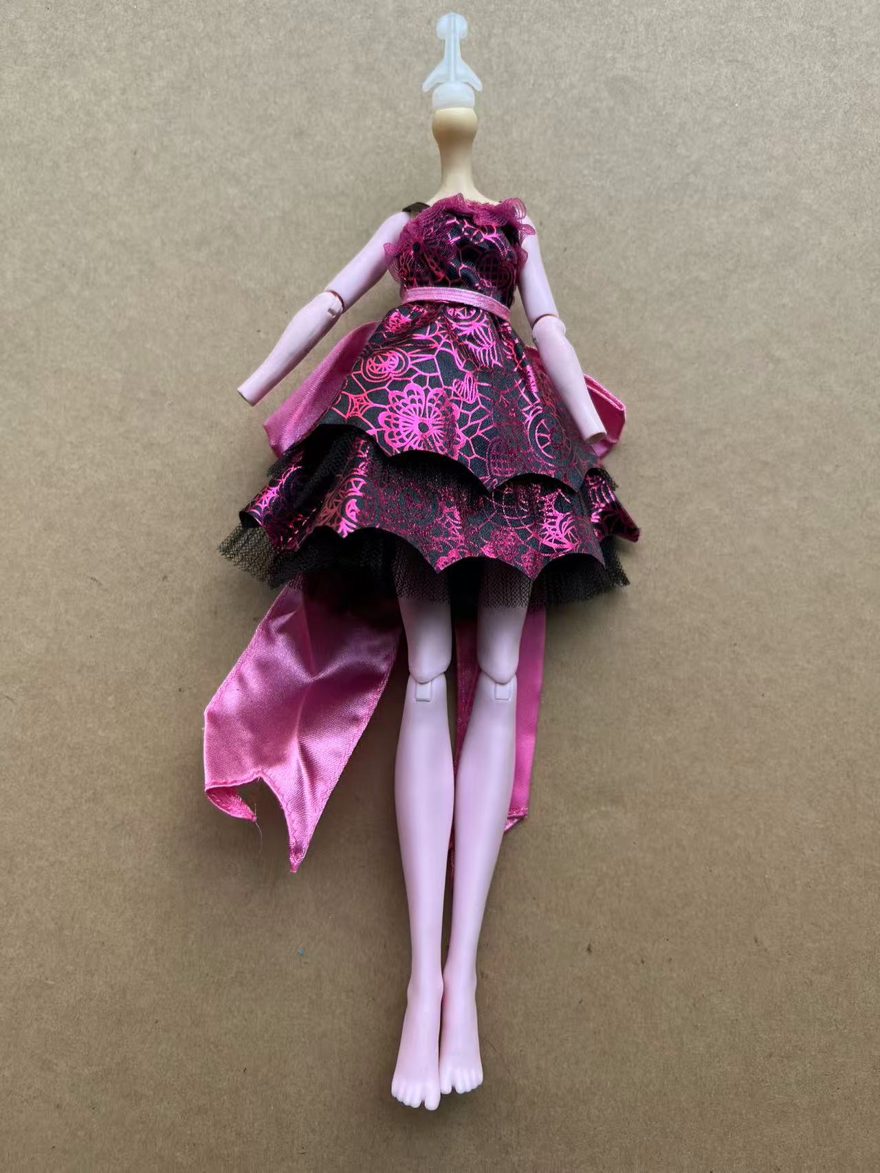 AliExpress Monstering Doll Coat Tshirt Blouse 1/6 Slim Dressing Parts Colorful Decors For Slim Doll Body, view 6