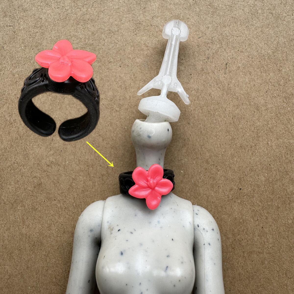 AliExpress Monsters Doll Accessories Earrings Necklace Bracelet Clothes Dresses Skirt Leggings Replacement Hands Arms Alien Ant Tail, view 4